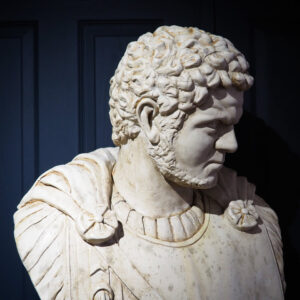 plaster bust