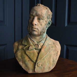 terracotta bust