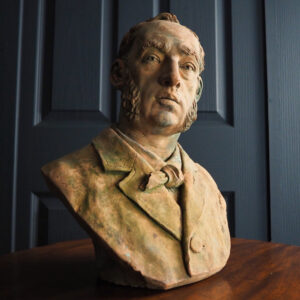 terracotta bust