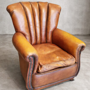 leather armchair