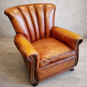 leather armchair
